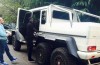 Sulley Muntari baast in a Mercedes G63 AMG 6×6