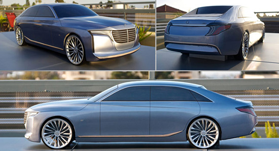 Concept van de Mercedes U-Klasse
