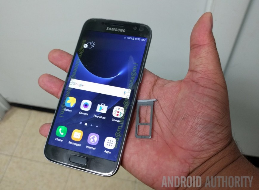 Шпионский снимок Samsung Galaxy S7