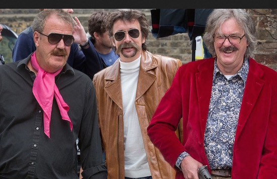 Clarkson, Hammond en May