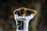 Real Madrid's Cherishev laments after missing a scoring opportunity against Cadiz during their Spanish King's Cup round of 32 first leg soccer match at Ramon de Carranza stadium in Cadiz, southern Spain December 2, 2015. REUTERS/Marcelo del Pozo   - RTX1WWP6
