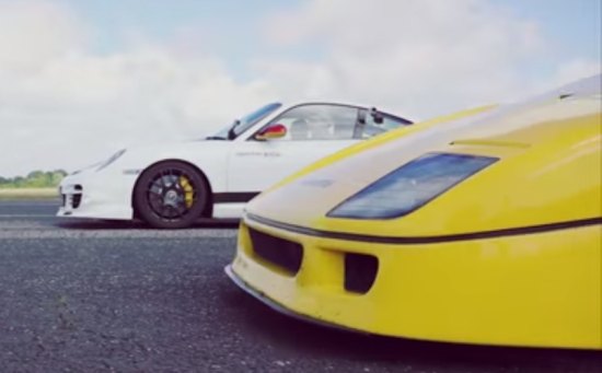 Porsche 911 9ff vs Ferrari F40