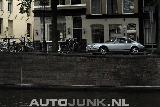 Porsche 911 Amsterdamse grachten
