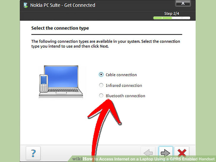 Image titled Access Internet on a Laptop Using a GPRS Enabled Handset Step 2