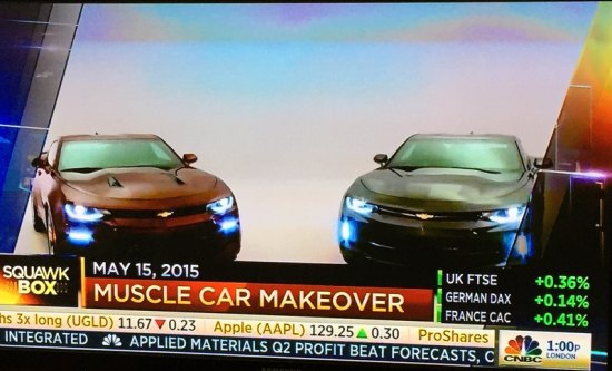 Gelekt! De nieuwe Chevrolet Camaro