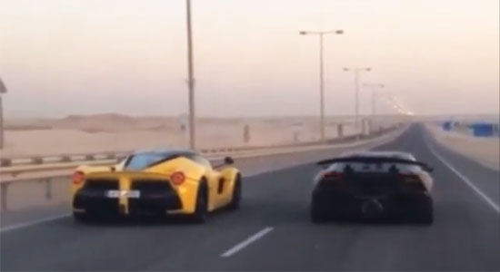 LaFerrari vs Sesto Elemento...