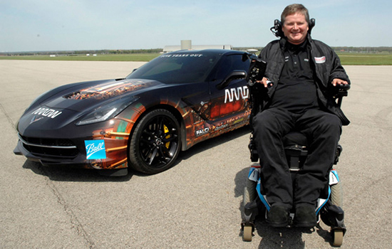 Sam Schmidt en de semi-autonome Corvette