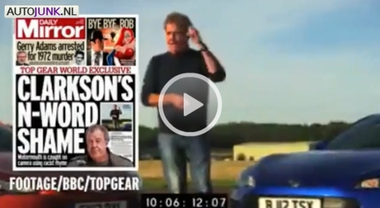 Jeremy Clarkson zegt het n-woord