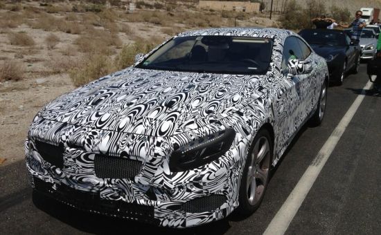 Mercedes S-Klasse Coupé spyshot