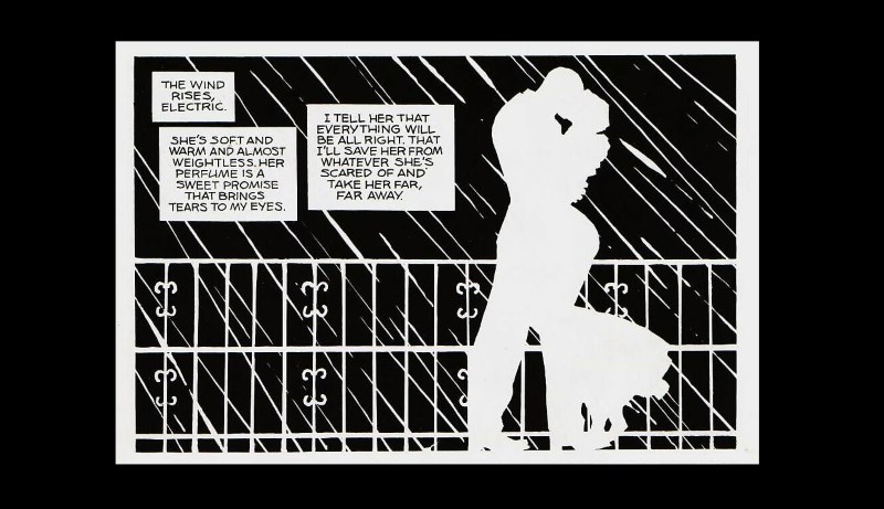 John Hartigan and Nancy Callahan in Sin City (comic book)