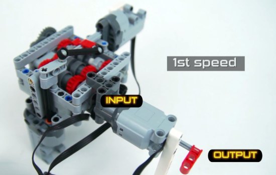 LEGO versnellingsbak