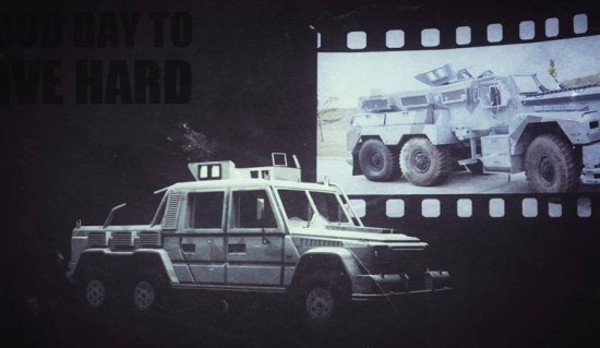 Dartz Mercedes 6x6 Die Hard