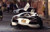 Lamborghini Aventador crashes, breaks in half