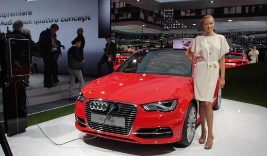 Audi opent haar stekkeropening 