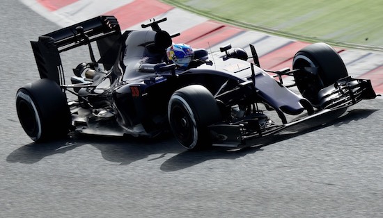 Max Verstappen in de SRT11