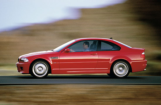 De oude generatie BMW 3-serie