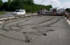 Woman rips through farm fresh concrete: 200,000 euro damage