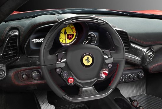 Ferrari 458 Speciale stuurwiel