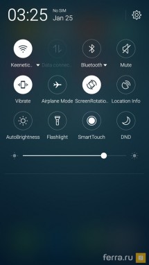 Интерфейс Android 5.1 в Meizu M1 Metal