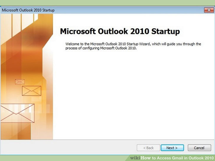Image titled Access Gmail in Outlook 2010 Step 2