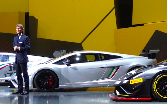Zwaai mee naar de Lambo Gallardo LP 570-4 Squadra Corse