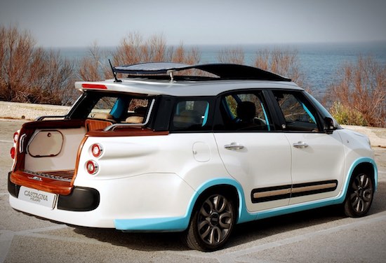 Maak van je Fiat 500L een boot