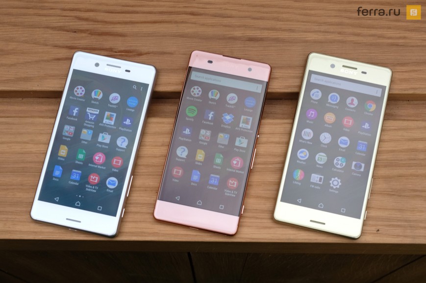 Xperia X Performance, Xperia XA и Xperia X на MWC 2016