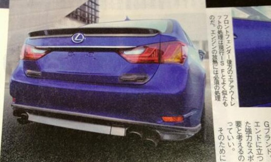 Lexus GS F bips
