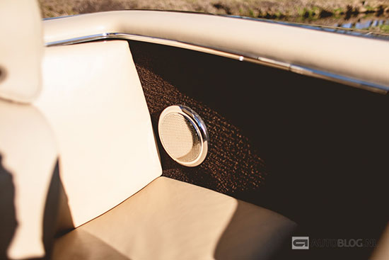 Mercedes 280 SL derde stoel