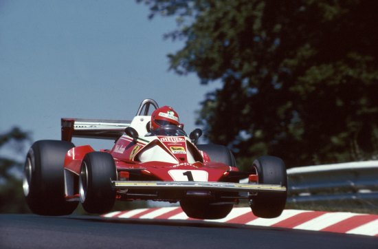 Niki Lauda op de Nürburgring