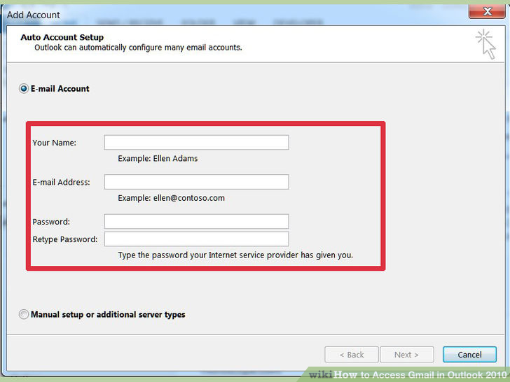Image titled Access Gmail in Outlook 2010 Step 22