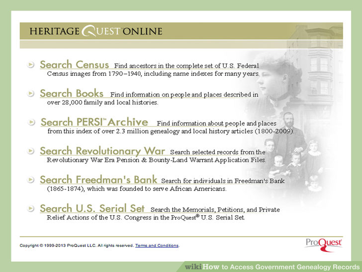 Image titled Access Government Genealogy Records Step 7