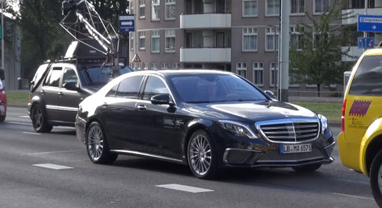 Mercedes S65 AMG gespot in Rotterdam