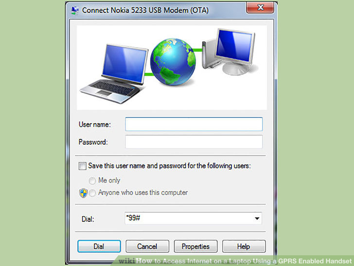 Image titled Access Internet on a Laptop Using a GPRS Enabled Handset Step 13