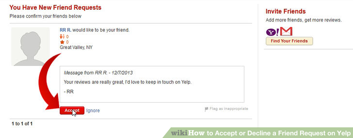 Image titled Accept or Decline a Friend Request on Yelp Step 5