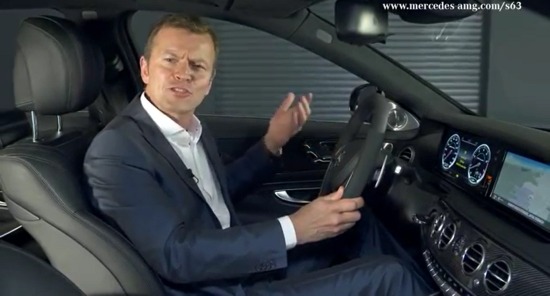 Wolfgang Rother in een S-Klasse