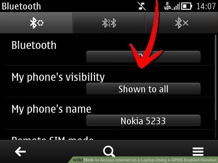 Image titled Access Internet on a Laptop Using a GPRS Enabled Handset Step 3