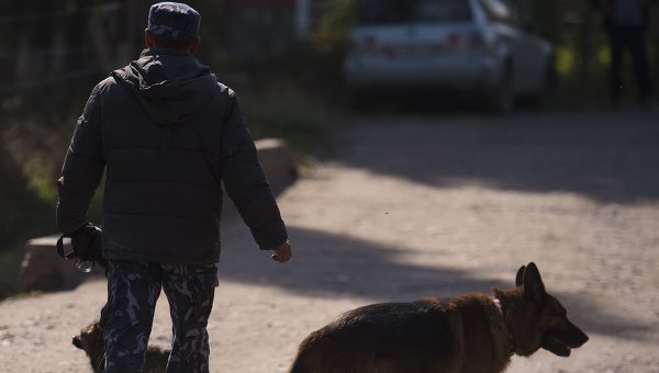 Сотрудник правоохранительных органов Киргизии. Архивное фото