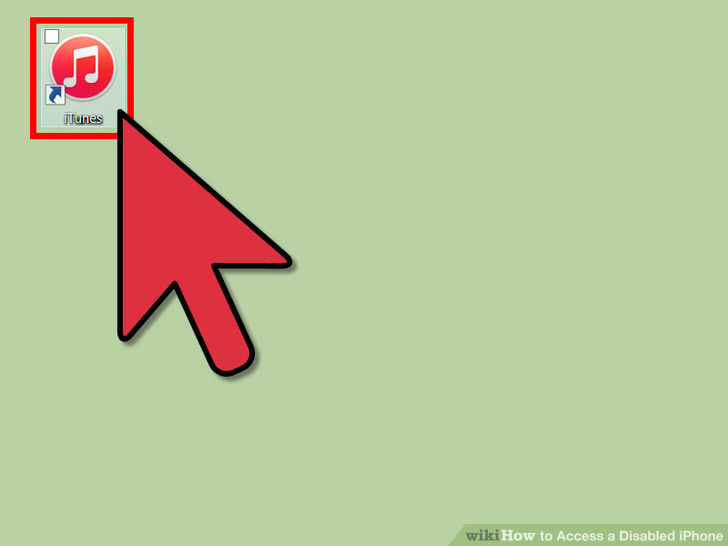 Image titled Access a Disabled iPhone Step 1