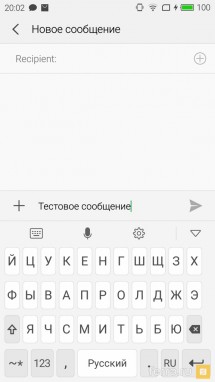Интерфейс Android 5.1 в Meizu M1 Metal