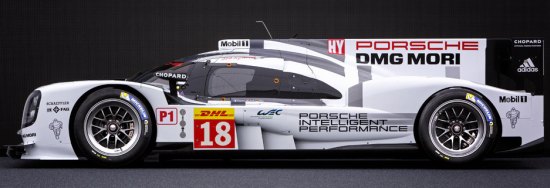 Porsche 919 zijkant