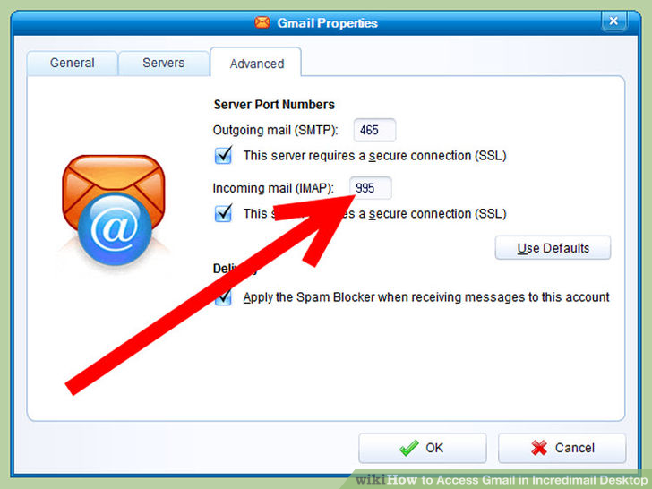 Image titled Access Gmail in Incredimail Desktop Step 12