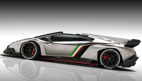 Veneno Roadster shopje