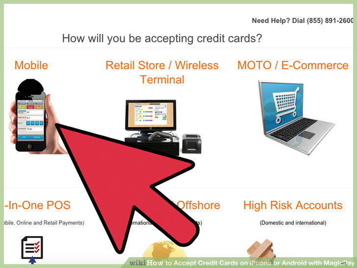 Image titled Accept Credit Cards on iPhone or Android with MagicPay Step 3