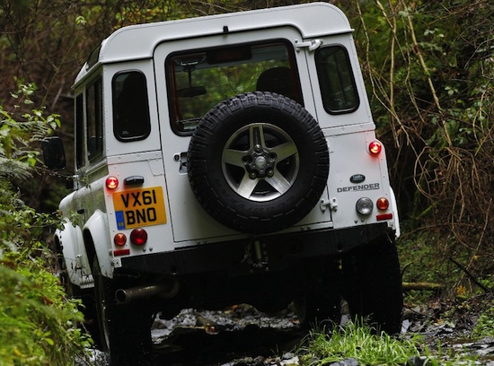 Land Rover Defender rear