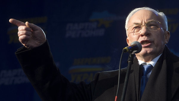 Бывший премьер-министр Украины Николай Азаров. Архивено фото