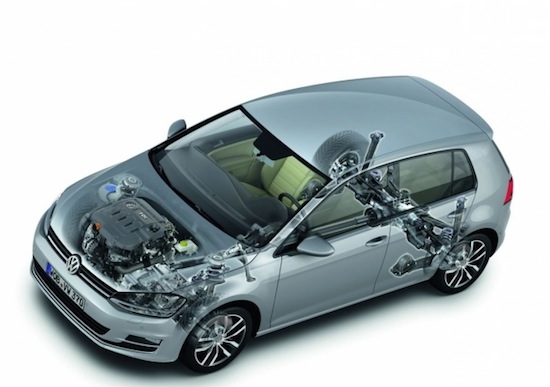 klapperend geluid in VW Golf 7