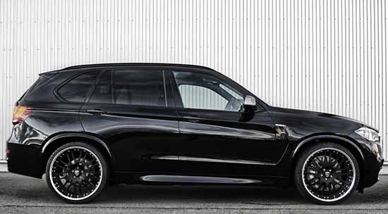 BMW X5 M50d van Hamann
