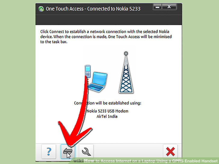 Image titled Access Internet on a Laptop Using a GPRS Enabled Handset Step 8
