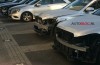 Thieves steal the headlights from 11 mercedes benz cars in Den Haag